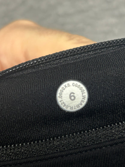 Lululemon Pace Rival Skirt 13" Size 6 Black