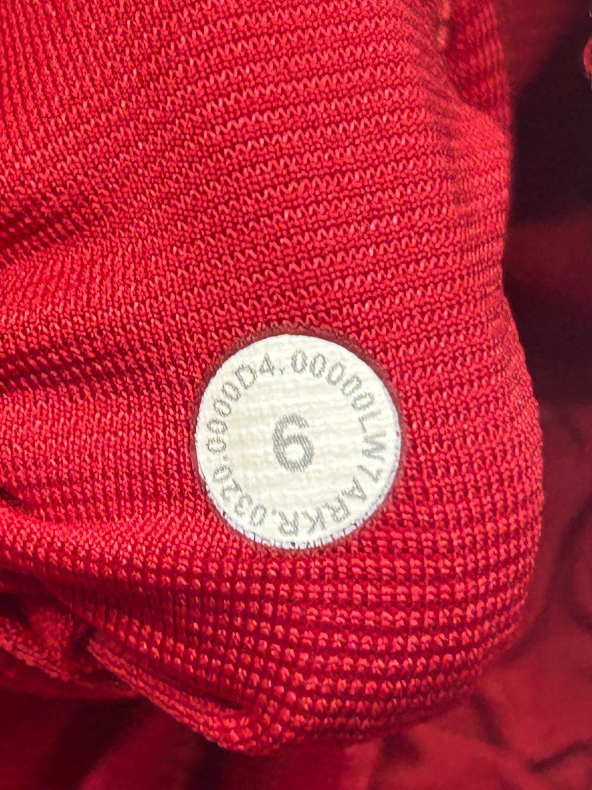 Lululemon Hotty Hot Short II 2.5" Size 6 Dark Red