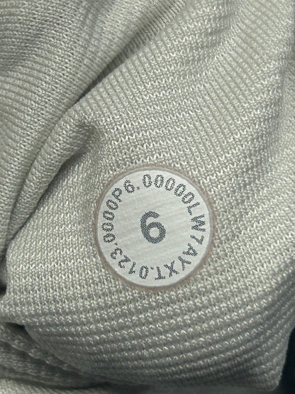 Lululemon Hotty Hot High-Rise Lined Short 4" Size 6 Bone