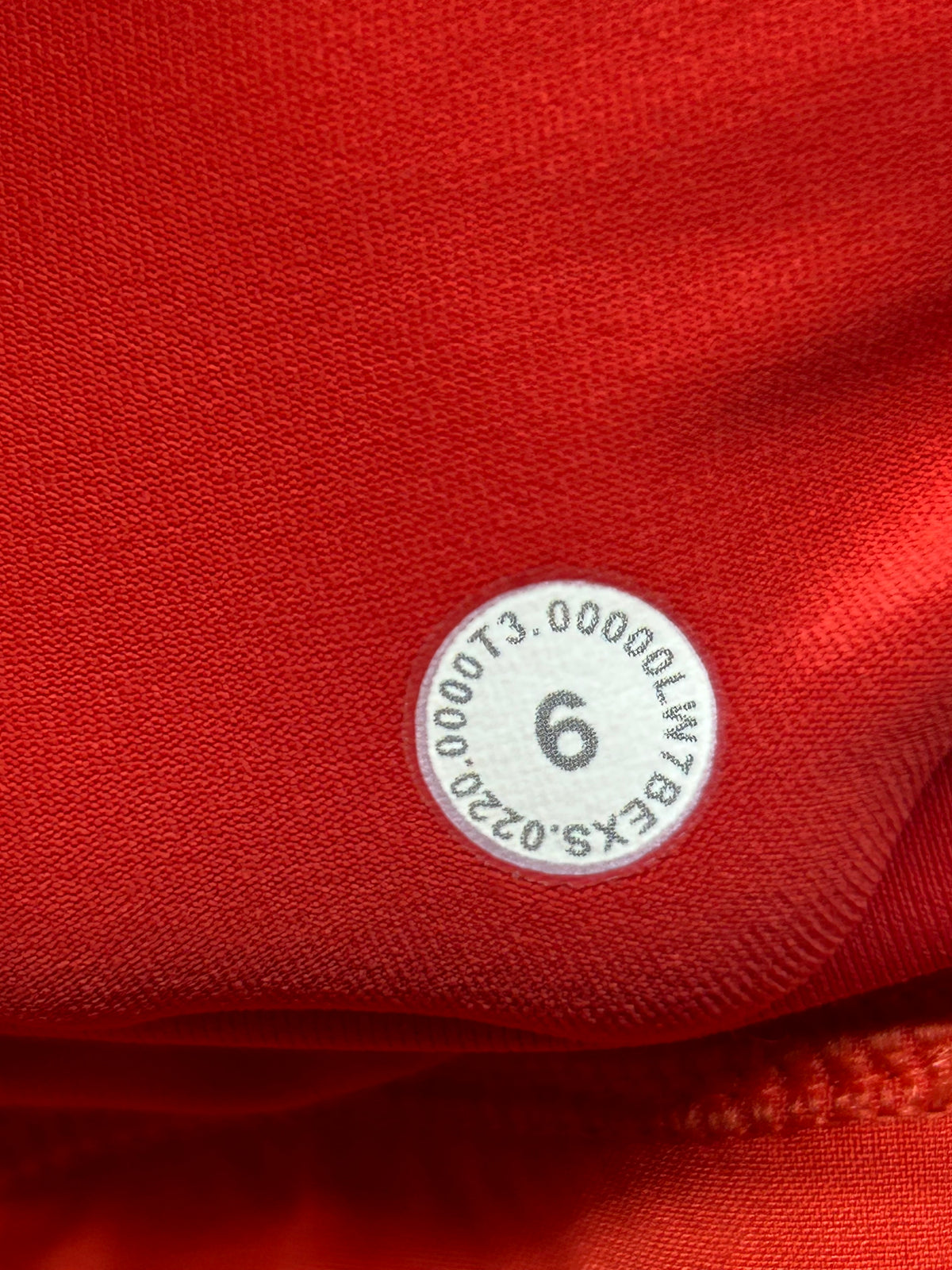 Lululemon Speed Up High-Rise Lined Short 2.5" Size 6 Solar Orange
