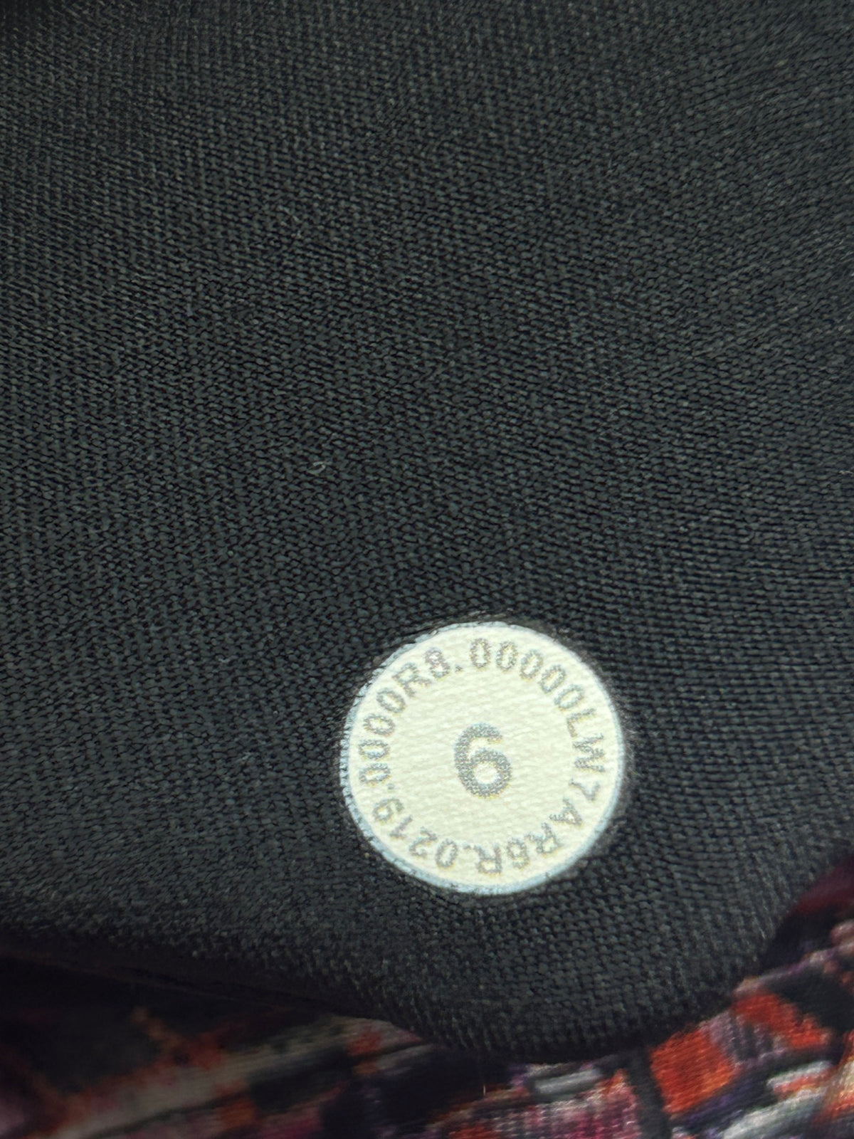 Lululemon Speed Up Short 2.5" Size 6 Flash Pleat Orange Multi / Black