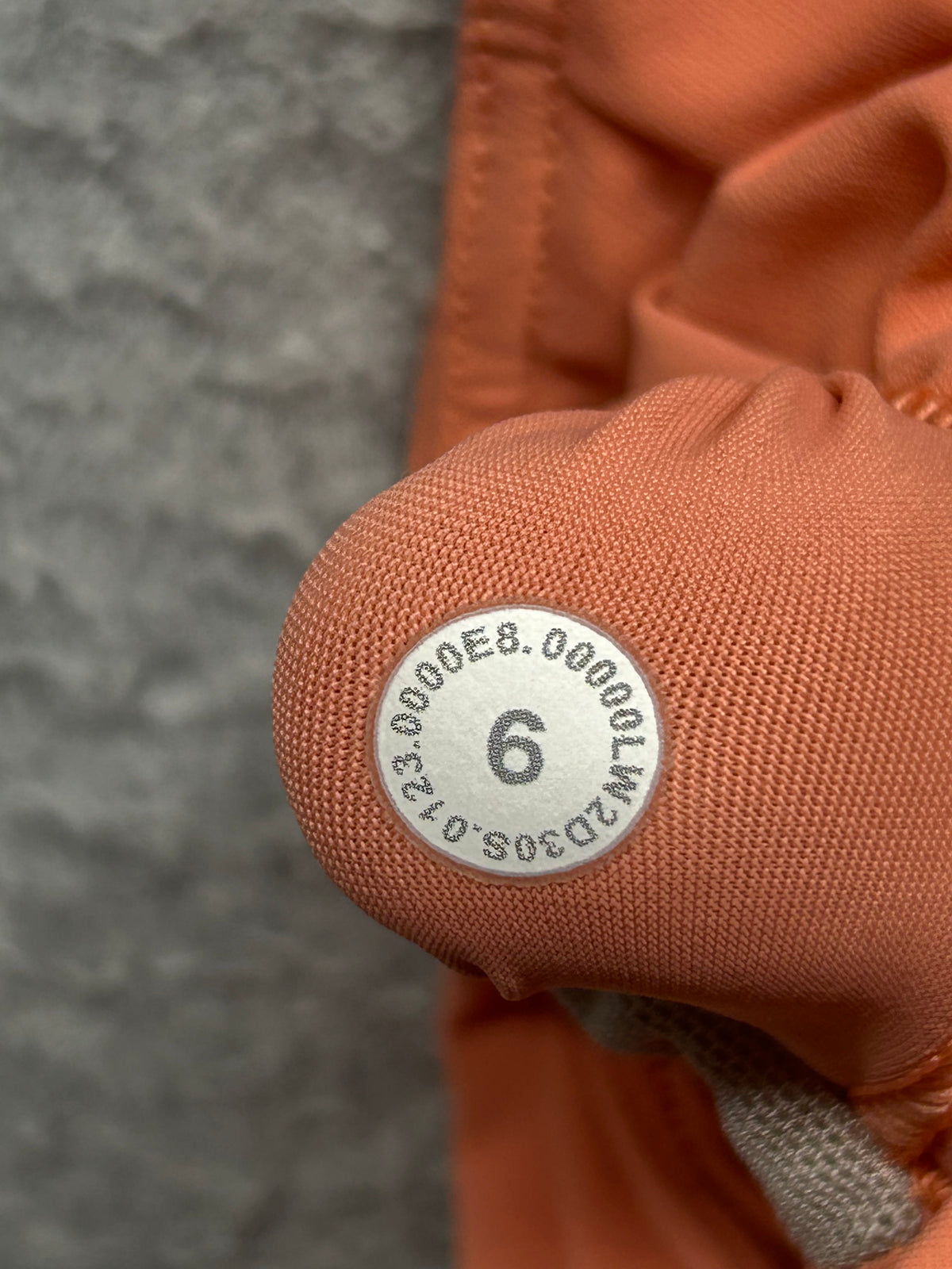 Lululemon Mesh-Back Train Bra Size 6 Sunny Coral