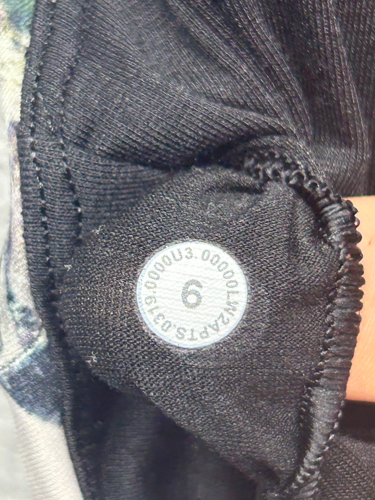 Lululemon Invigorate Bra Size 6 Azurite Poppy Coral Multi