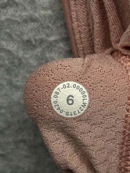 Lululemon Free To Be Bra Wild Size 6 Rose Tea
