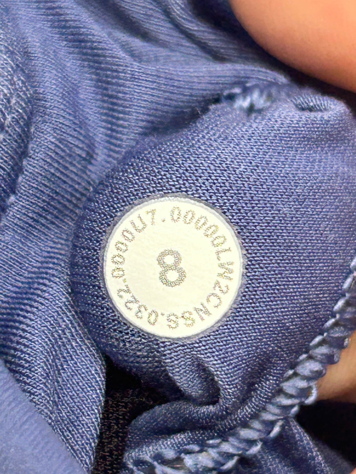 Lululemon Wunder Train Longline Bra Size 8 Water Drop