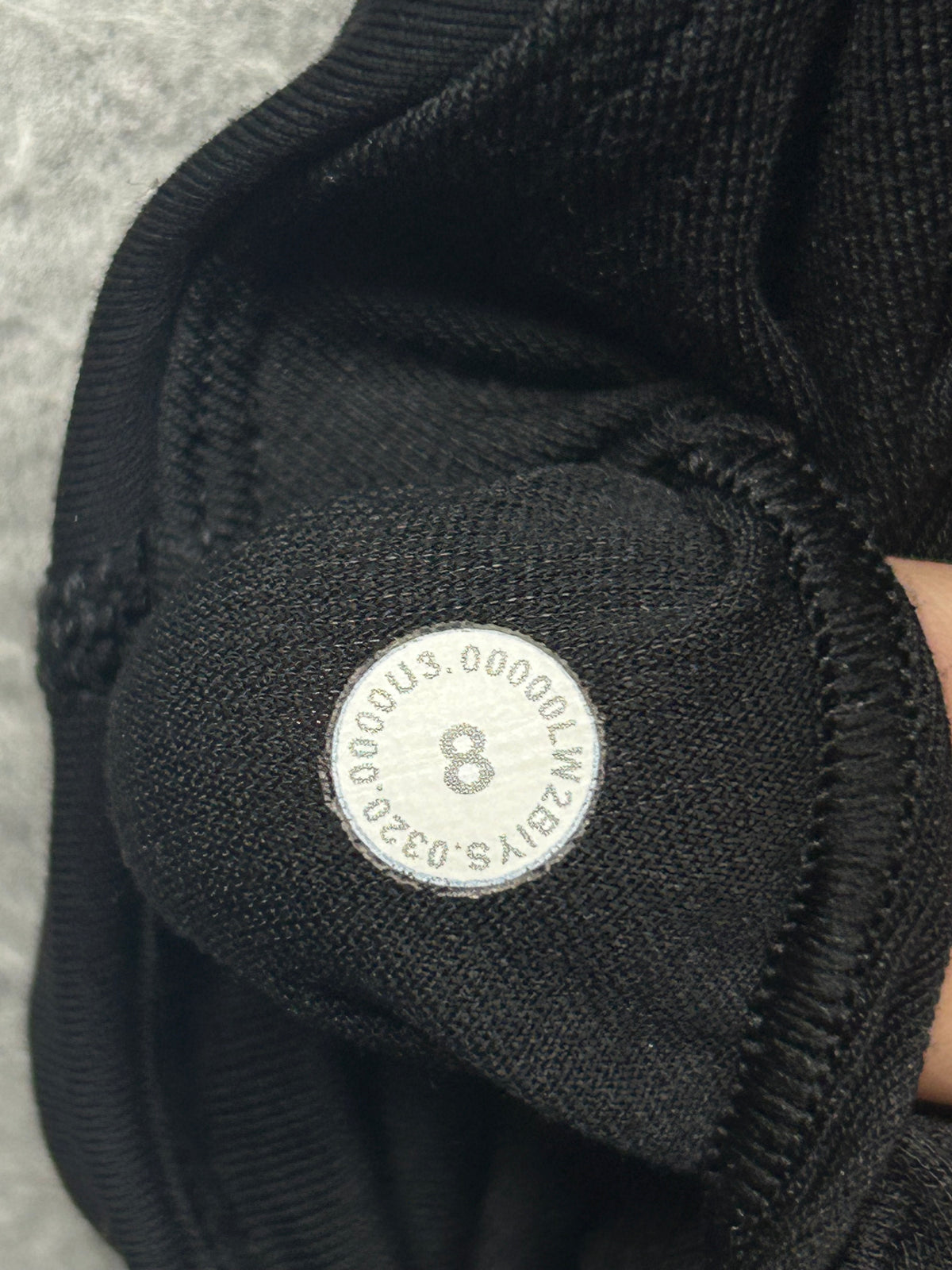 Lululemon Invigorate Bra Long Line Size 8 Black