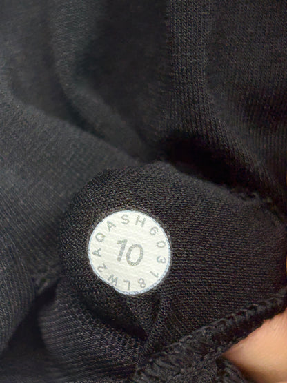 Lululemon Flow Y Bra Nulu Size 10 Black