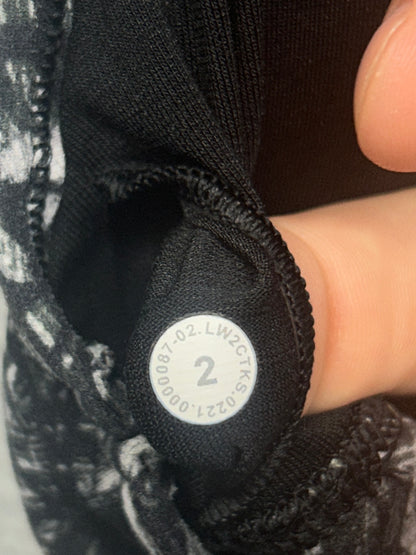 Lululemon Flow Y Bra Nulu Size 2 Blossom Overlay Starlight Multi