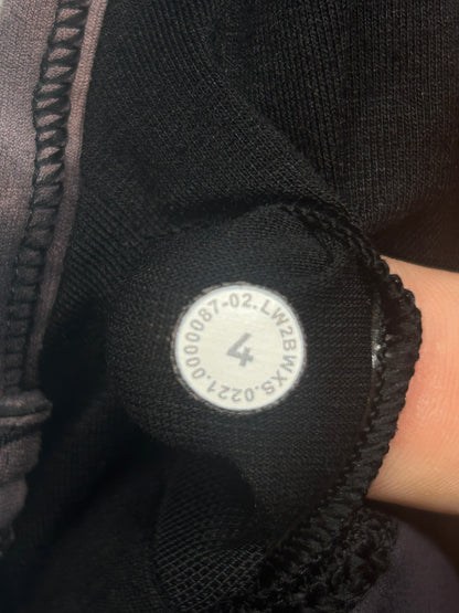Lululemon Flow Y Bra Nulu Size 4 Diamond Dye Graphite Grey Pink Pastel