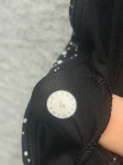 Lululemon Time To Sweat Bra Size 4 Night View White Black