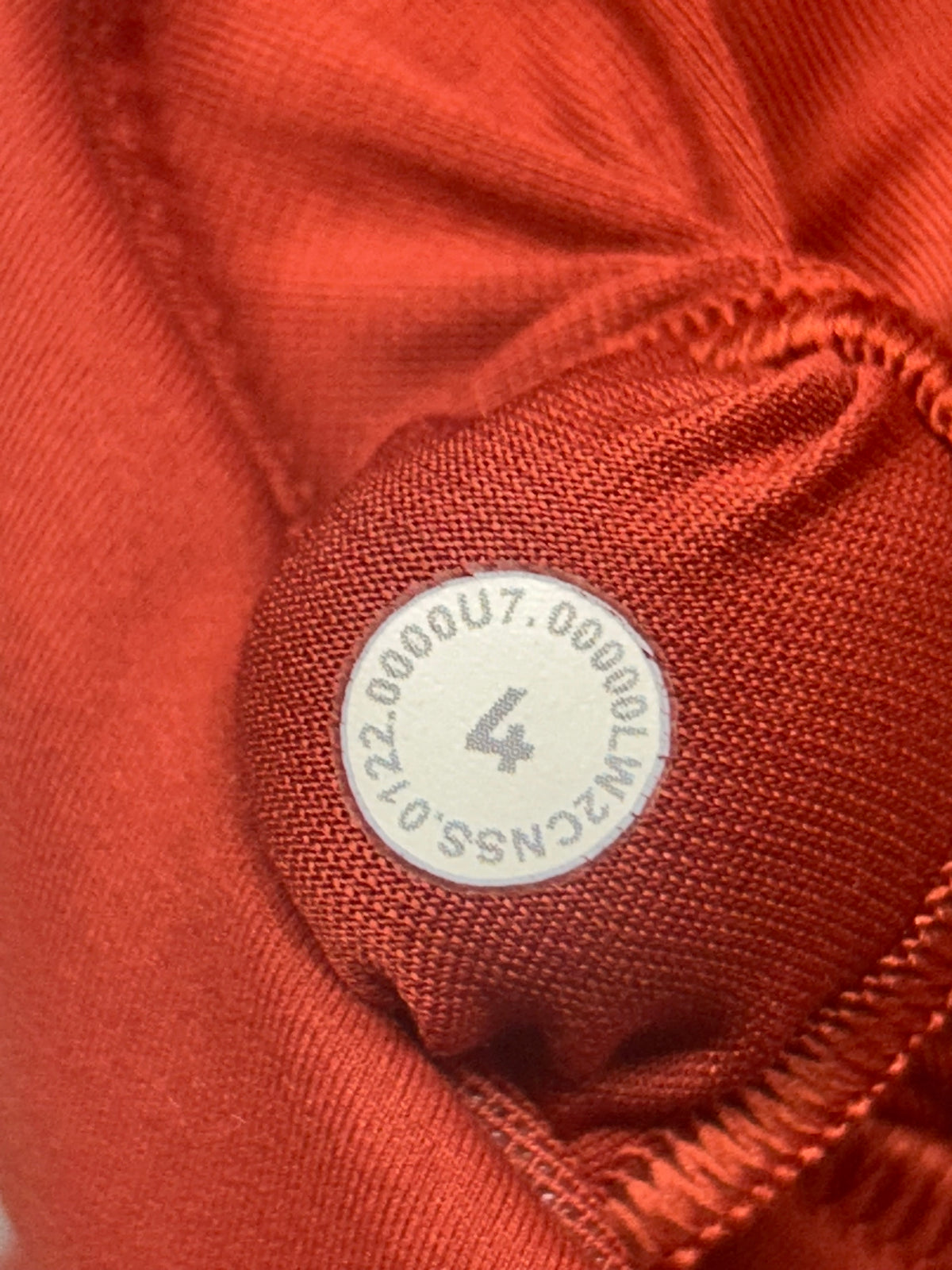 Lululemon Wunder Train Long-Line Bra Size 4 Dark Terracotta