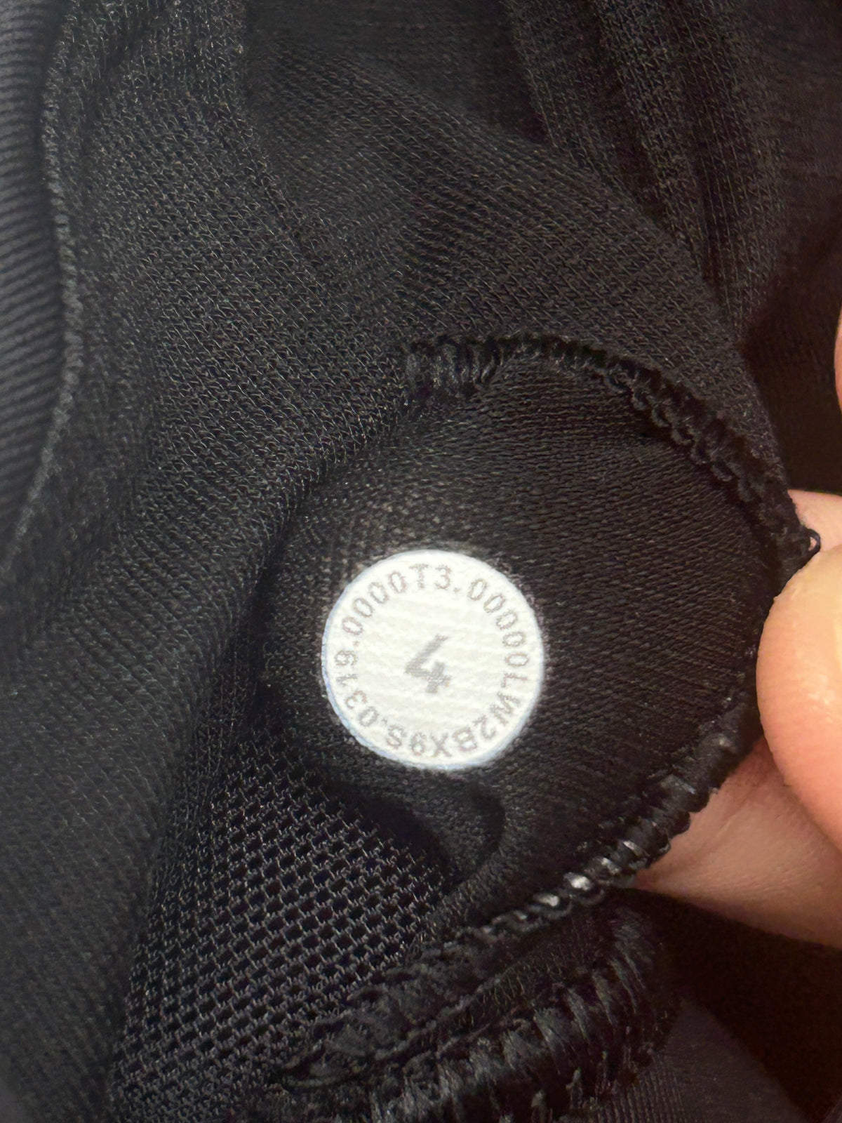 Lululemon Ride and Reflect Bra Size 4 Black