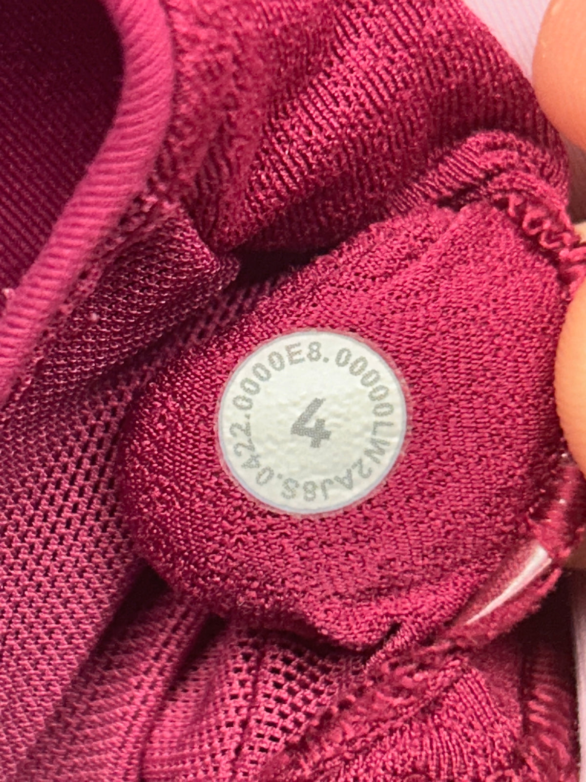 Lululemon Free to Be Serene Bra Size 4 Pomegranate / Peony Pink