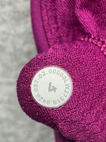 Lululemon Free To Be Wild Size 4 Power Purple