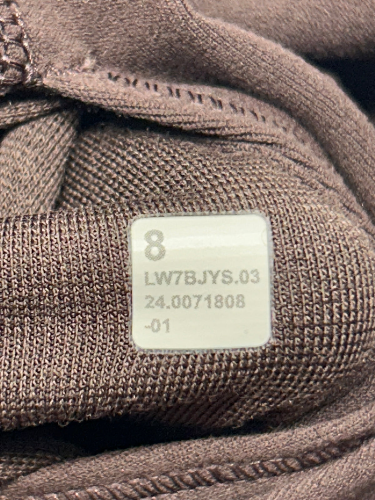 Lululemon Align High-Rise Short 4" Size 8 Espresso