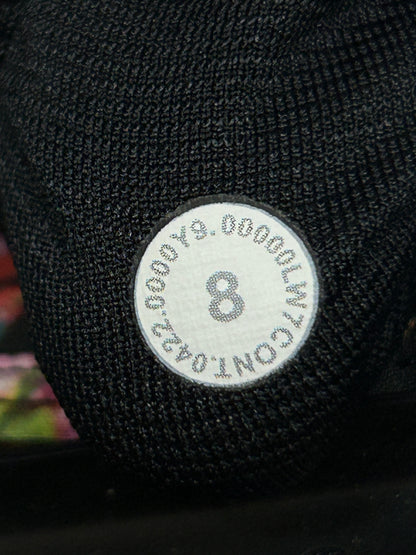 Lululemon Hotty Hot Low-Rise Lined Short 4" Size 8 Flowerscope Black Multi / Black