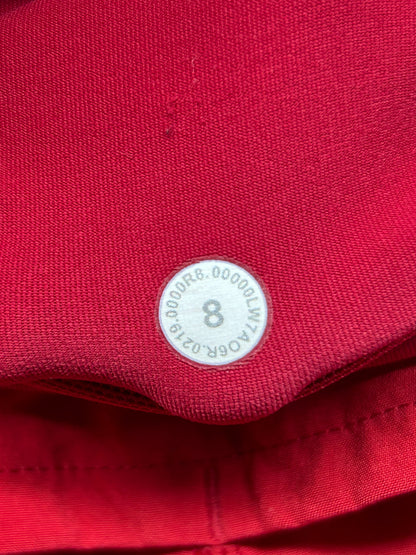 Lululemon Speed Up Short 2.5" Size 8 Dark Red