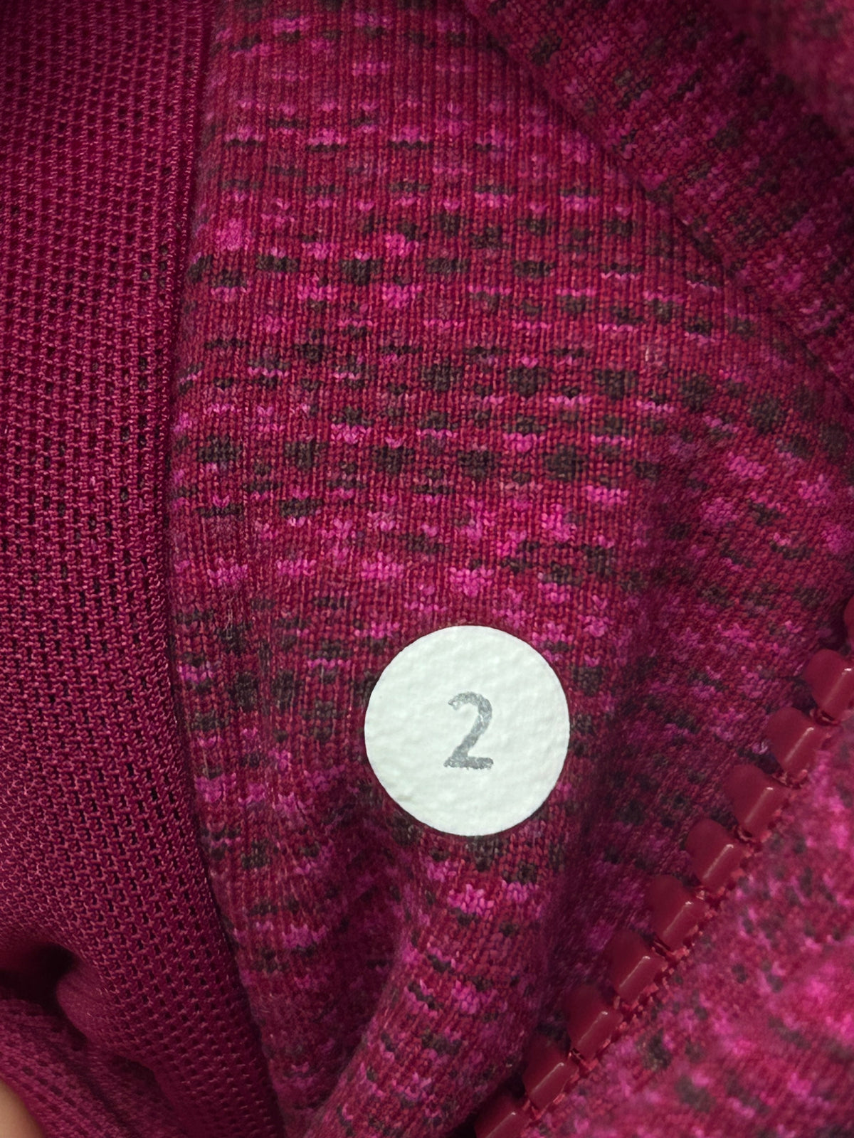 Lululemon Define Jacket Size 2 Heathered Jewelled Magenta