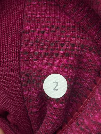 Lululemon Define Jacket Size 2 Heathered Jewelled Magenta