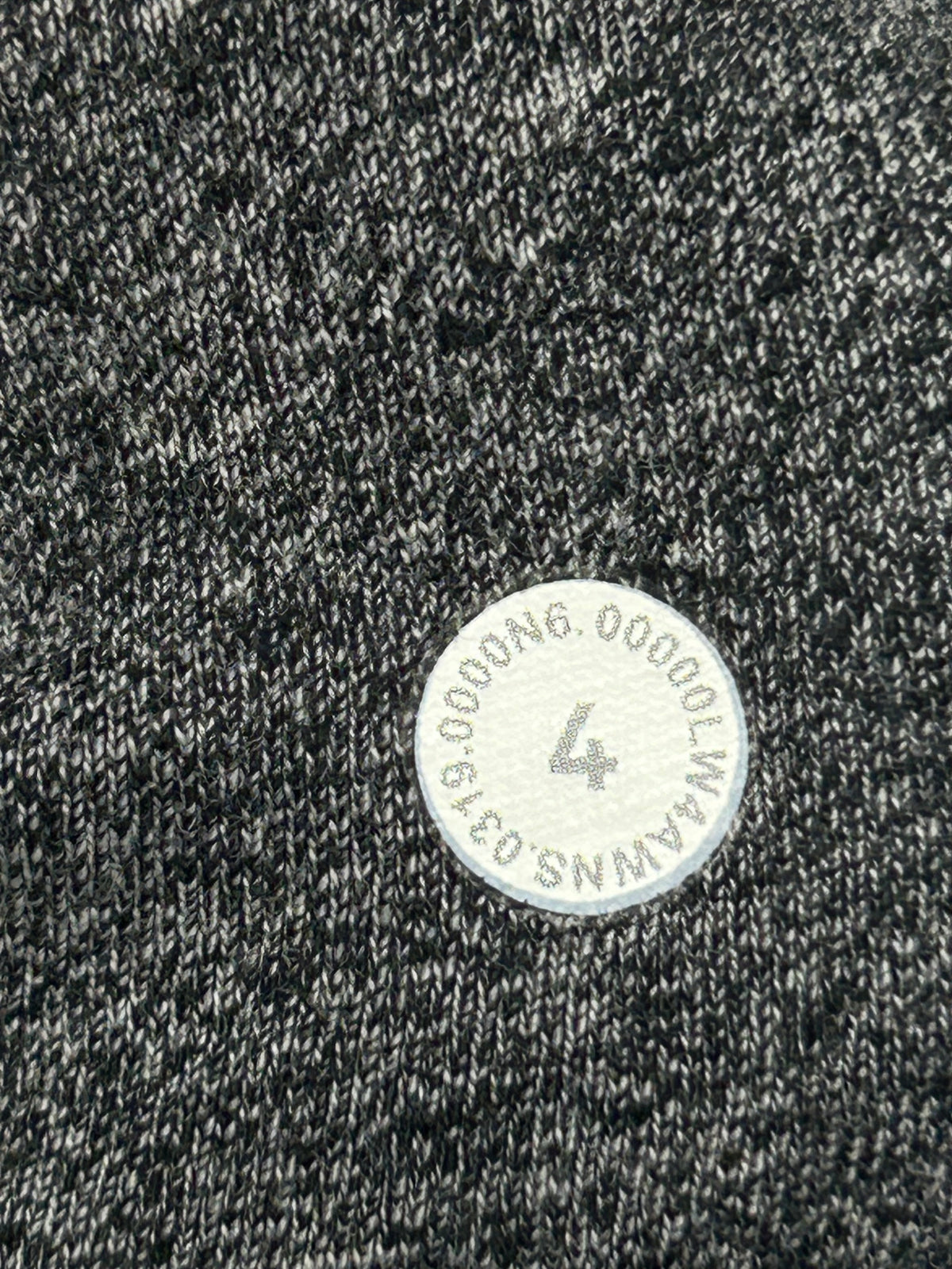 Lululemon Scuba Hoodie Light Cotton Fleece Size 4 Heathered Speckled Black