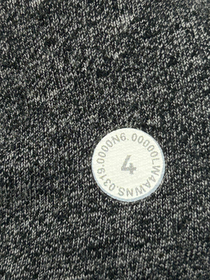 Lululemon Scuba Hoodie Light Cotton Fleece Size 4 Heathered Speckled Black