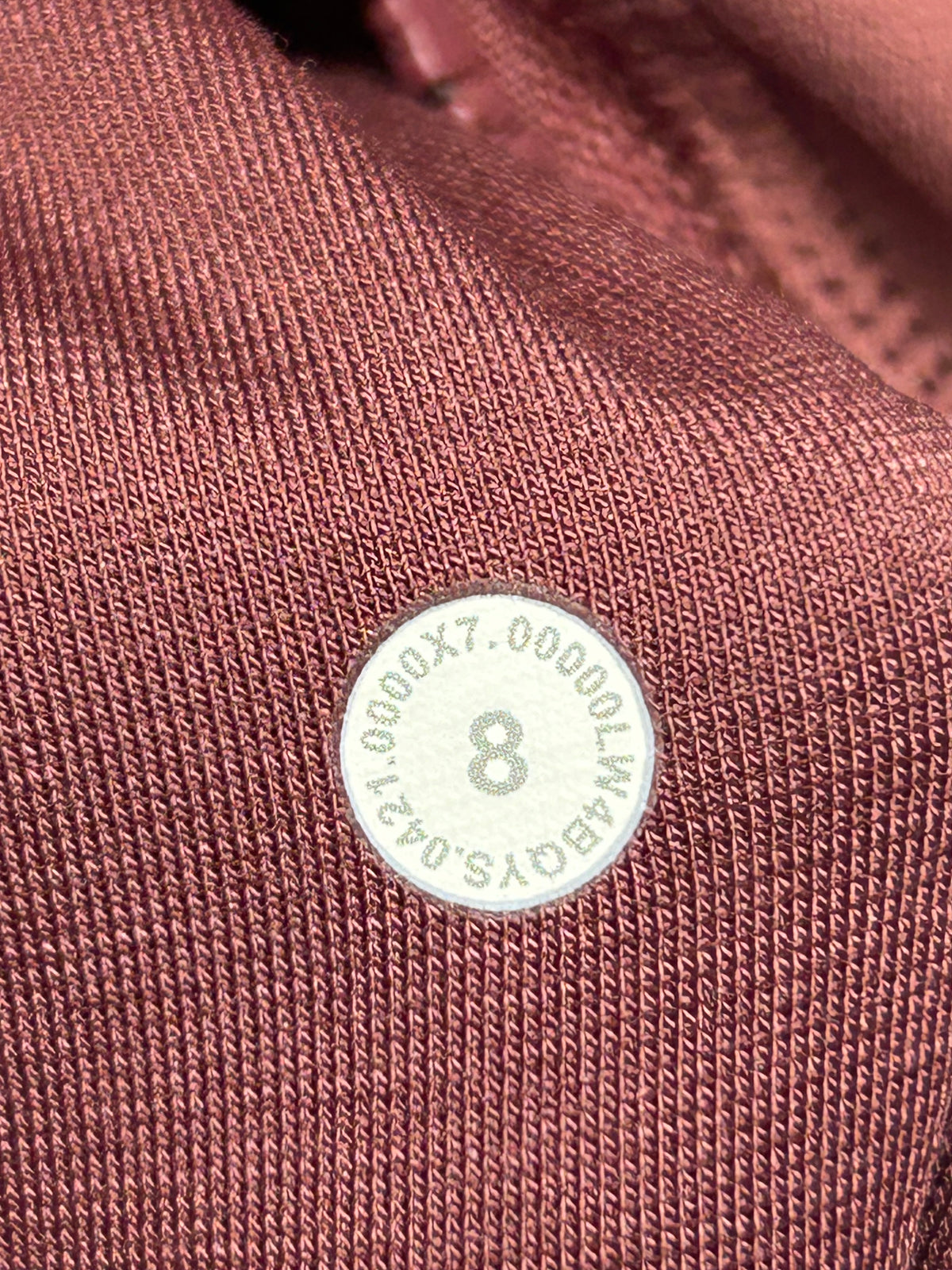 Lululemon Hooded Define Jacket Nulu Size 8 Smoky Red
