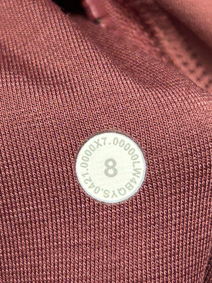 Lululemon Hooded Define Jacket Nulu Size 8 Smoky Red