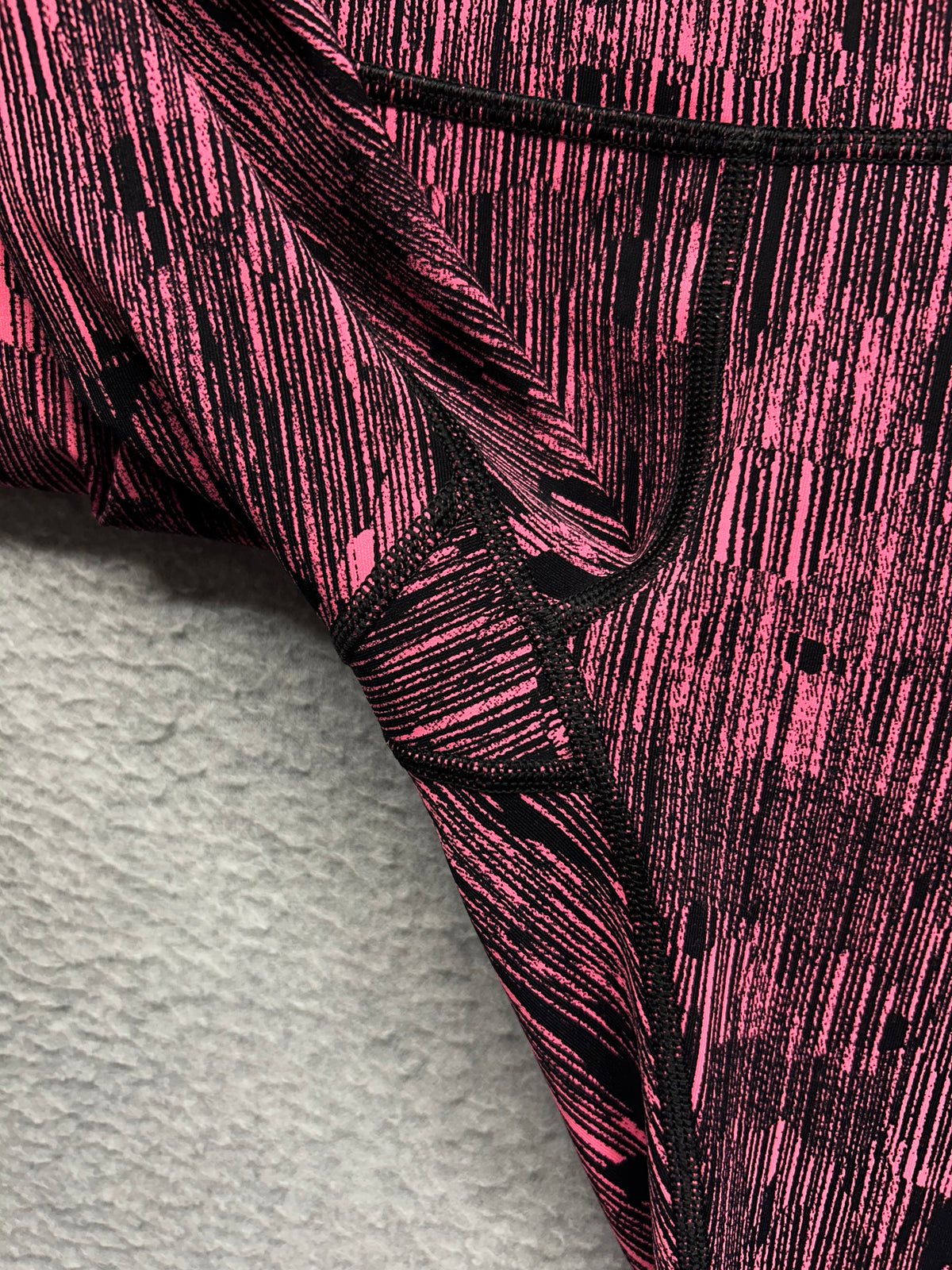 Lululemon High Times Pant Size 4 Down Pour Electric Coral Black