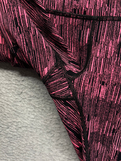 Lululemon High Times Pant Size 4 Down Pour Electric Coral Black