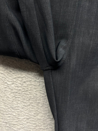 Lululemon Here to There High-Rise 7/8 Pant Size 4 Crosshatch Texture Black Multi / Black