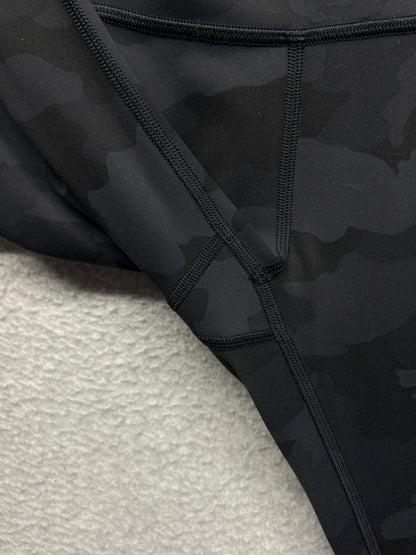 Lululemon Wunder Train High-Rise Tight 25" Size 4 Heritage 365 Camo Deep Coal Multi