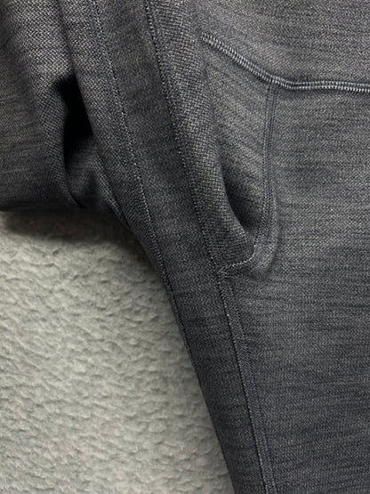 Lululemon Align Pant II 25" Size 4 Mini Heathered Herringbone Heathered Black White / Black