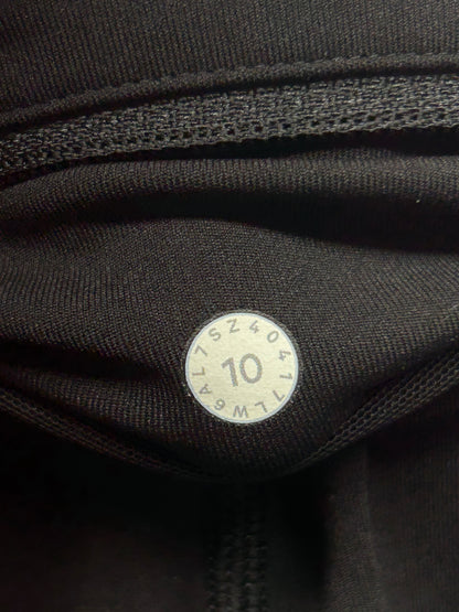 Lululemon Speed Up Crop (21") Size 10 Black