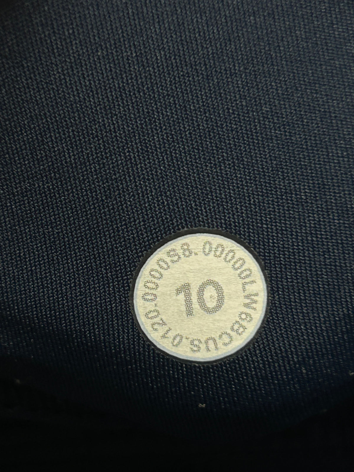 Lululemon Fast and Free Crop II 19" Non-Reflective Size 10 True Navy