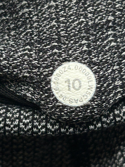 Lululemon Speed Up Tight 28" Full-On Luxtreme Size 10 Luon Variegated Knit Black Heathered Black