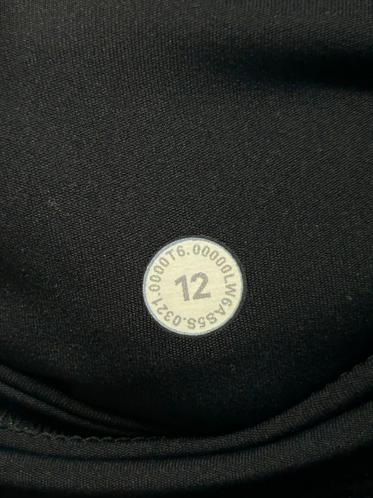 Lululemon Fast & Free Crop II Nulux 19" Size 12 Black