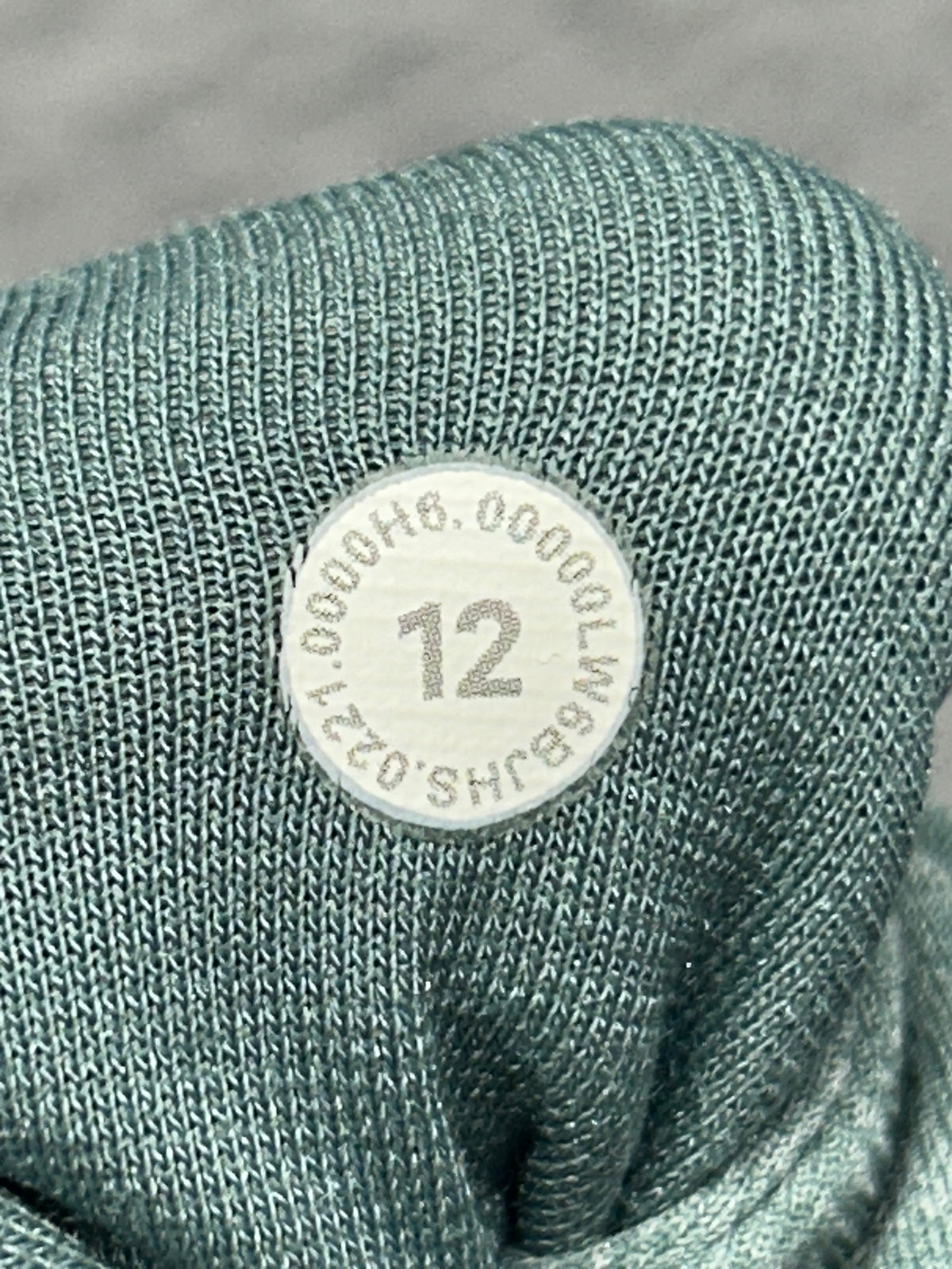 Lululemon Align Crop 21" Size 12 Heathered Tidewater Teal