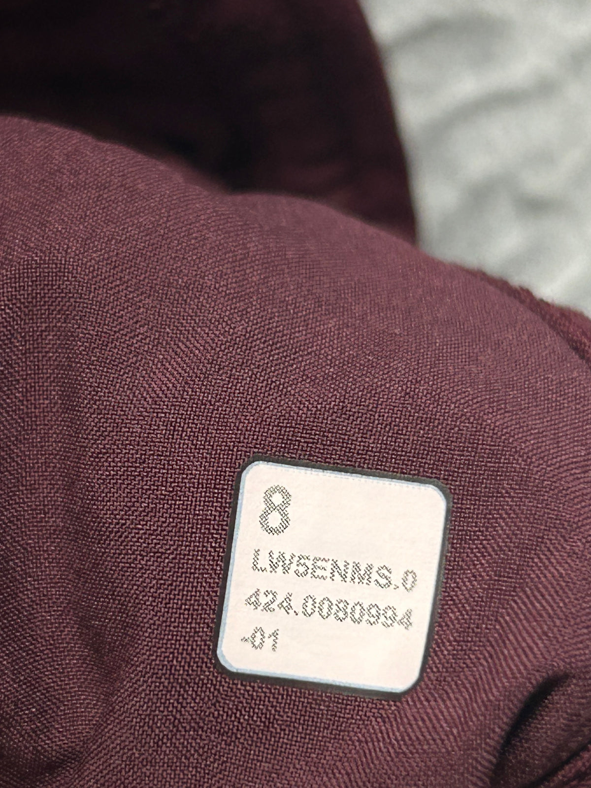 Lululemon Dance Studio Mid-Rise Jogger Size 8 Red Merlot