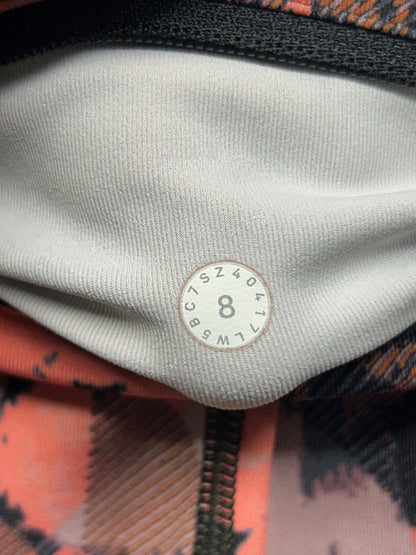 Lululemon Speed Up Tight 28" Size 8 Translucence Alpine White Multi