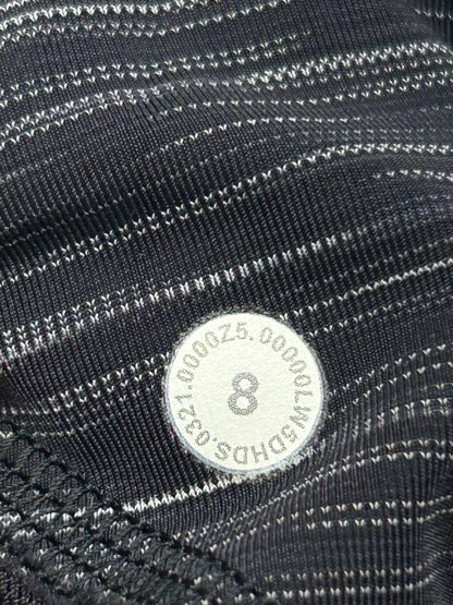 Lululemon Power Thru High-Rise Tight 25" Size 8 Heathered Black