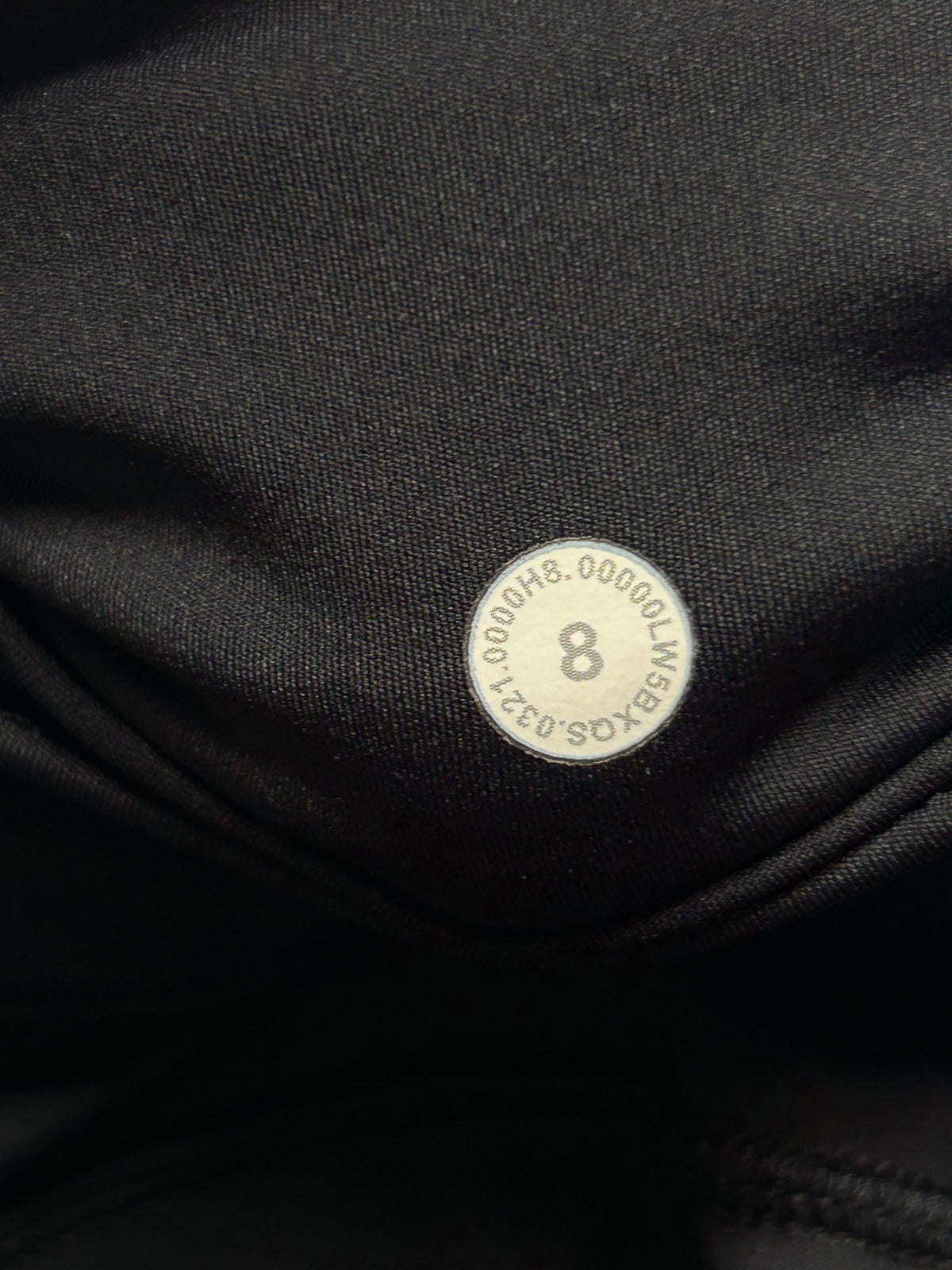 Lululemon Fast and Free Tight II 25" Non-Reflective Nulux Size 8 Black