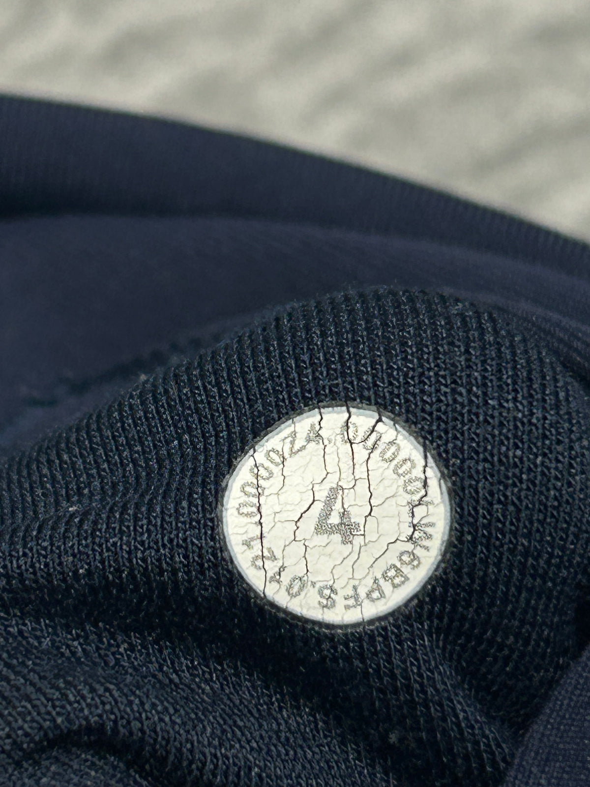 Lululemon Wunder Under Scalloped Hem High-Rise Crop 23" Luxtreme Size 4 True Navy