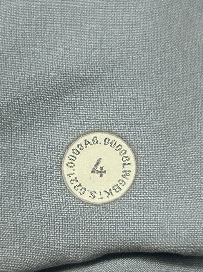 Lululemon Beyond the Studio Crop Size 4 Blue Linen