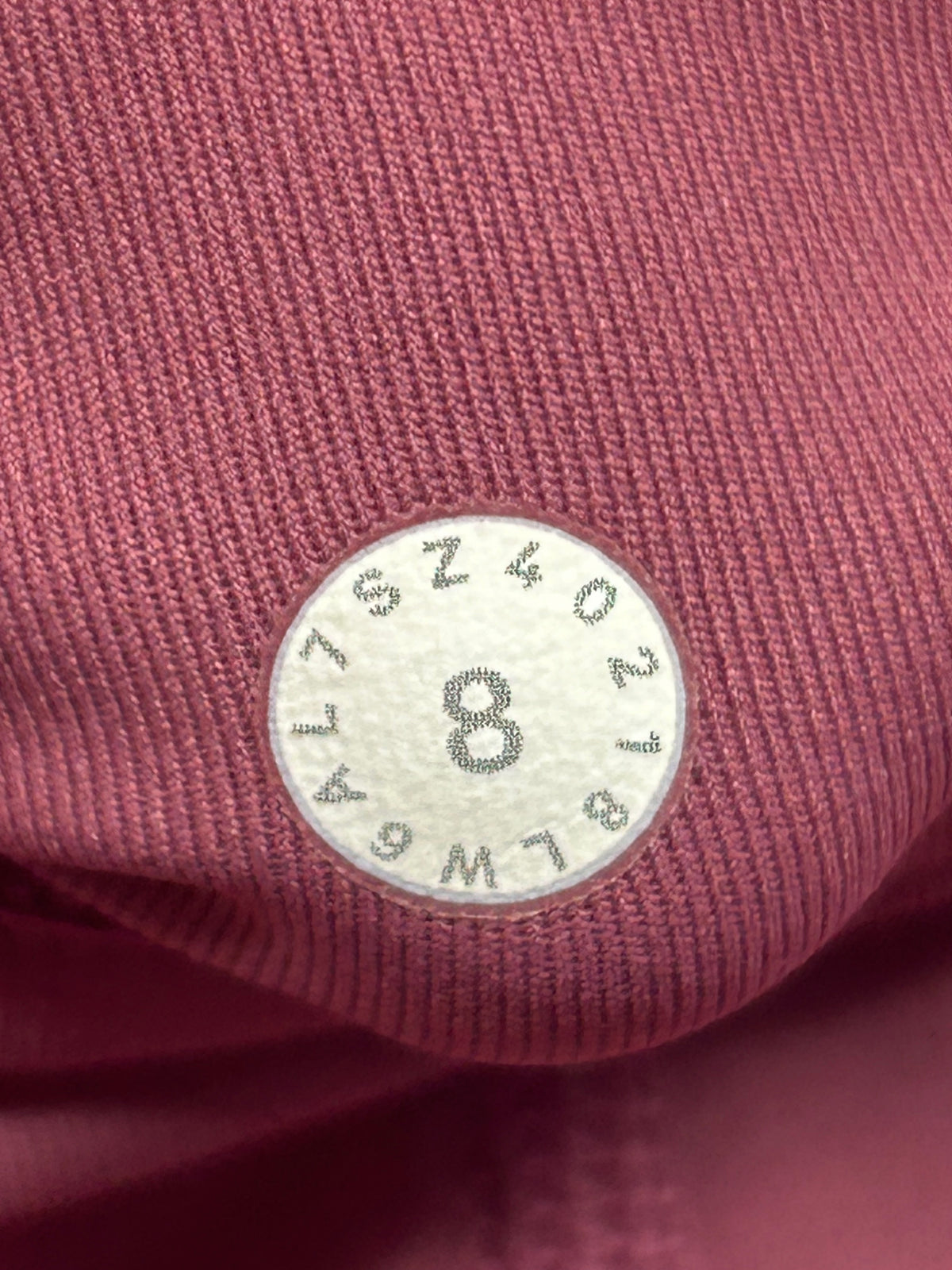 Lululemon Speed Up Crop 21" Size 8 Moss Rose