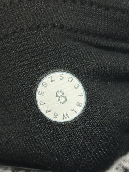 Lululemon Sweat & Repeat Crop 21" Size 8 Black / Serigraph Starlight Black Multi