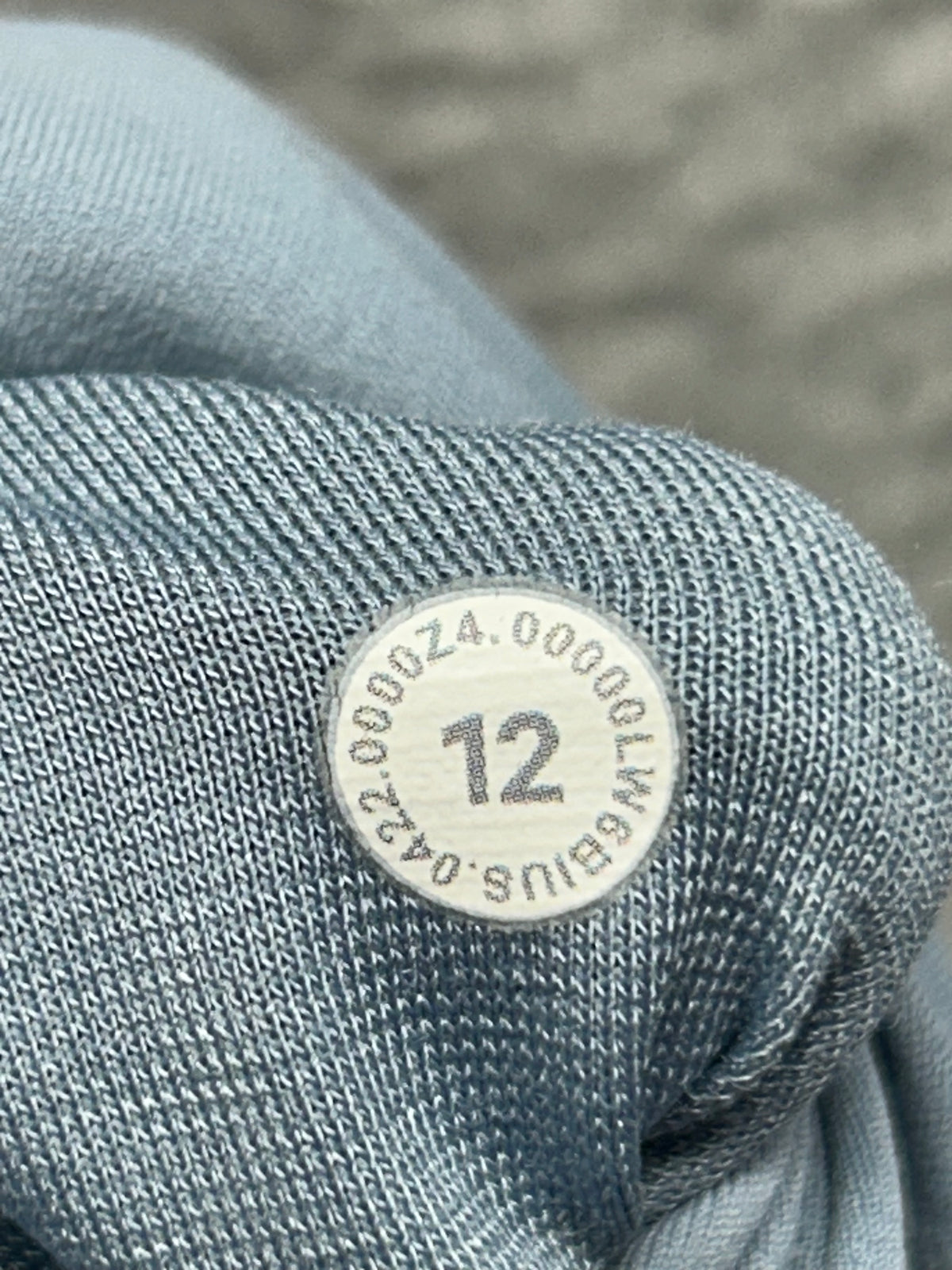 Lululemon Align Super High-Rise Crop 21" Size 12 Chambray