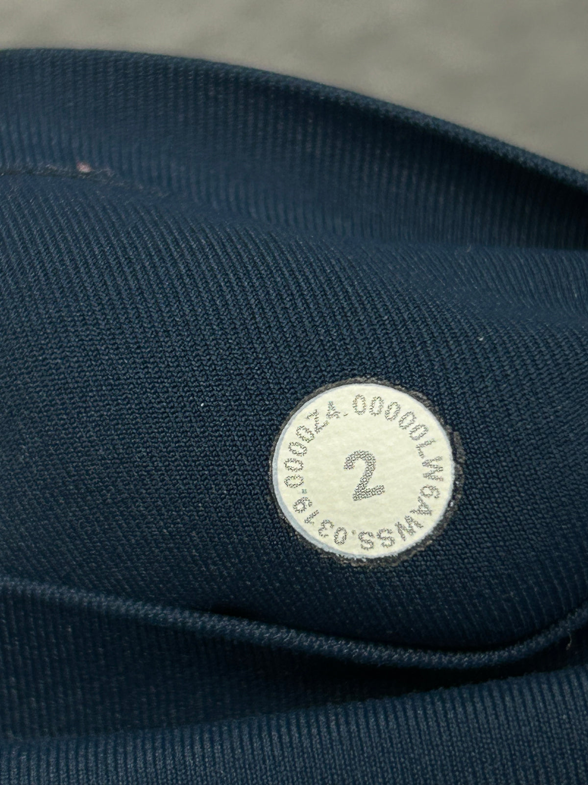 Lululemon Time To Sweat Crop 23" Size 2 Night Diver