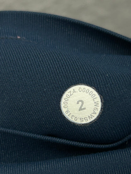 Lululemon Time To Sweat Crop 23" Size 2 Night Diver