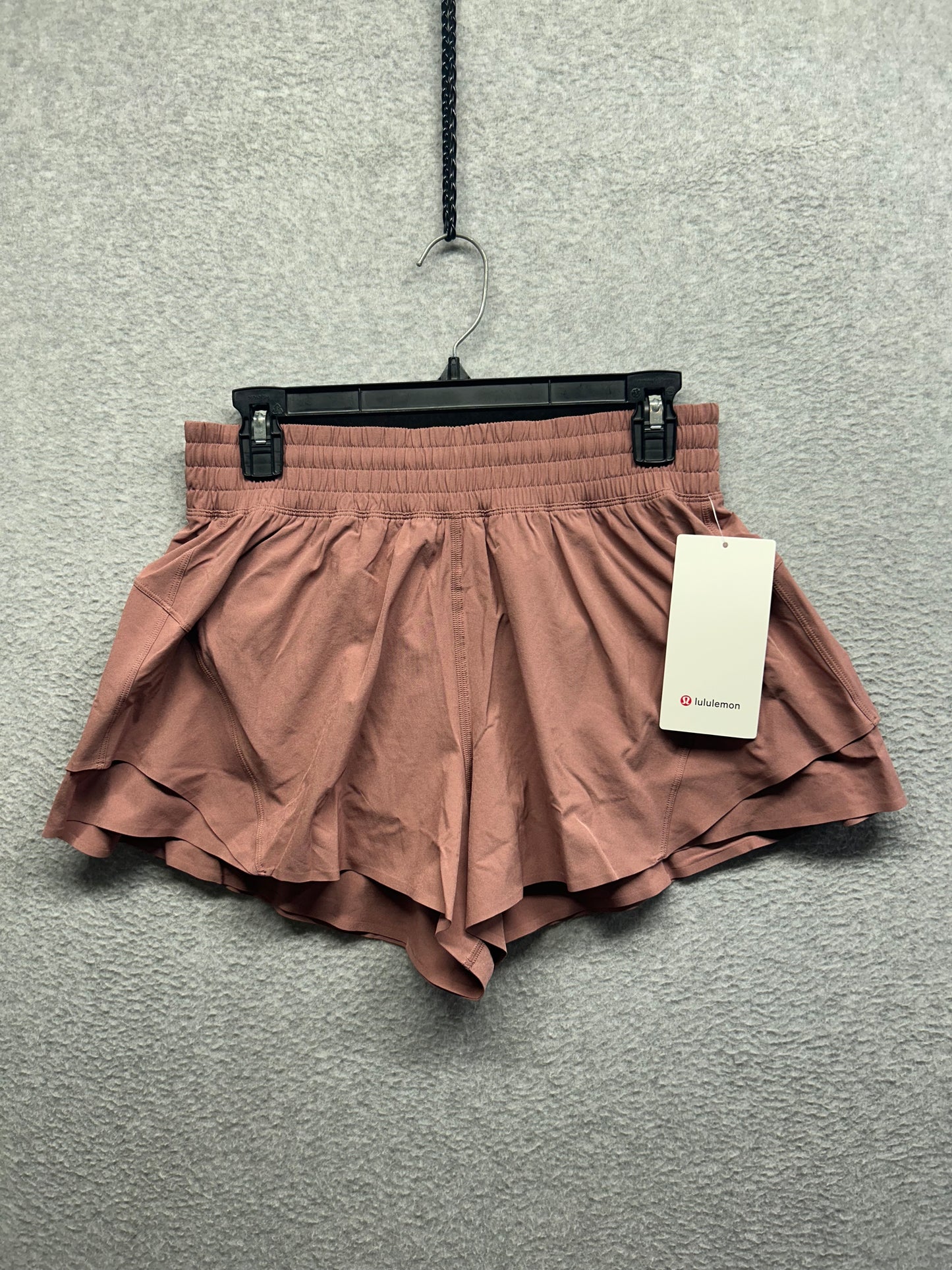 Lululemon Shake It Out High-Rise Running Short 2.5" Size XL Red Clay