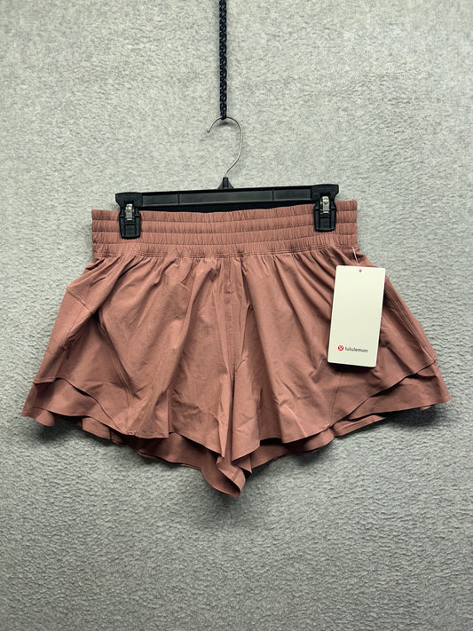 Lululemon Shake It Out High-Rise Running Short 2.5" Size XL Red Clay